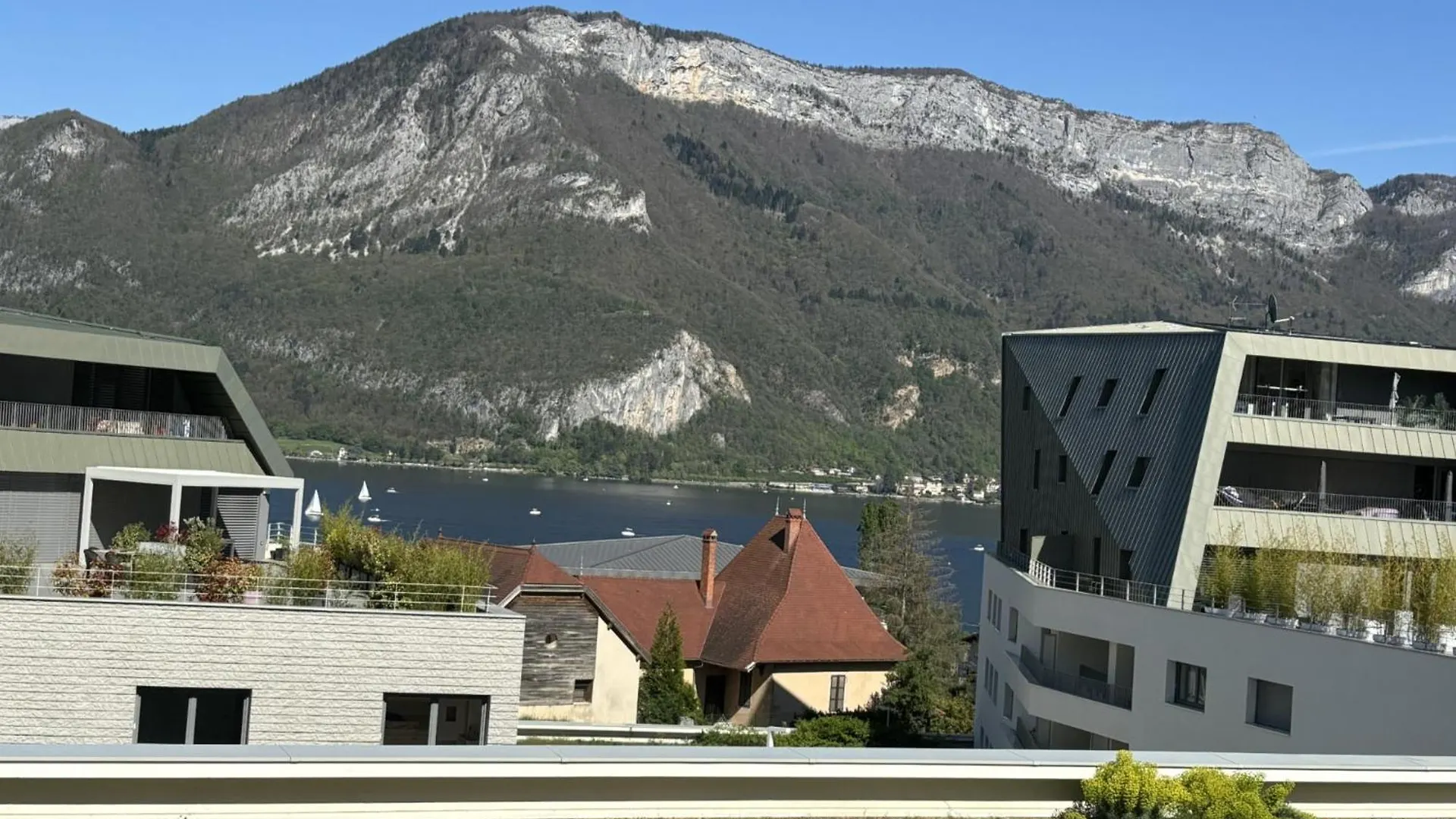 View Point Lake And Mountains Annecy